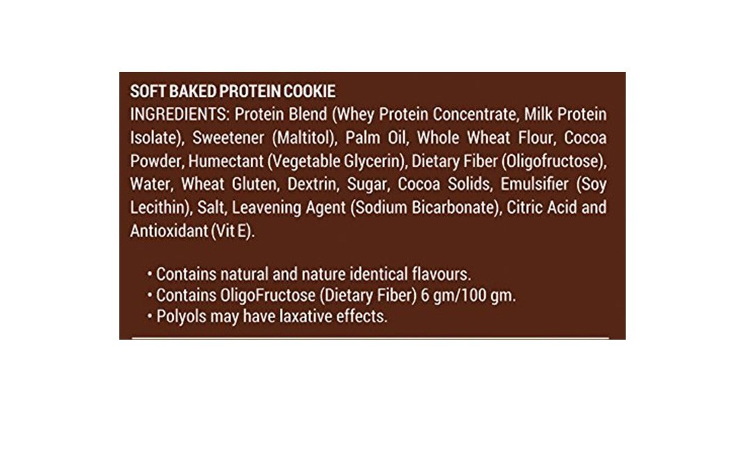 HYP Soft Baked Protein Cookie Double Chocolate   Pack  42 grams